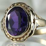 Antique Amethyst Ring