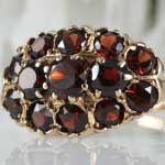 Vintage Garnet Ring