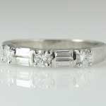 Estate Platinum Anniversary Ring