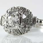 Antique Engagement Ring 5677