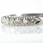 Estate Platinum Wedding Band 5688
