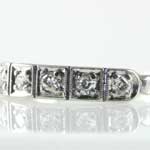 Estate 5 Diamond Wedding Band