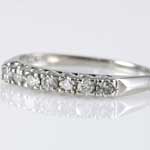 Estate Seven Diamond Wedding Band