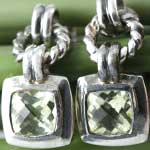 David Yurman Prasiolite Earrings