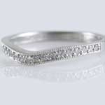 Platinum Wedding Diamond Band