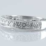 Ladies Diamond Wedding Band