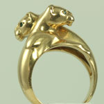 Cartier Double Panther Ring