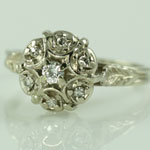 1920s Diamond Wedding Ring