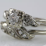 Vintage Diamond Wedding Set