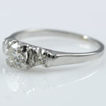 Diamond Platinum Ring Antique