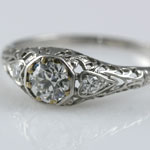 Antique Platinum Wedding Ring