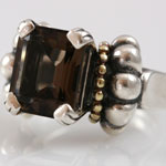 Lagos Brown Topaz Silver Ring