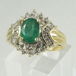Colombian Emerald 14KT Ring